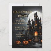  ハロウィン・パーティーお化け城  招待状 (正面)