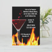 ハロウィン・パーティーの招待状 招待状 (スタンド正面)