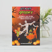 ハロウィン・パーティーを楽しもう 招待状 (スタンド正面)