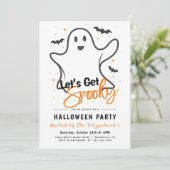 ハロウィン・パーティーを楽しもう Let's Get Spooky 招待状 (スタンド正面)