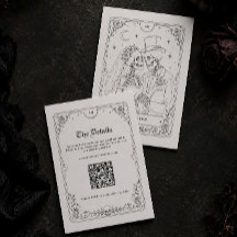 ハロウィン ビクトリアン ゴシック ウェディング ディテール QRコード