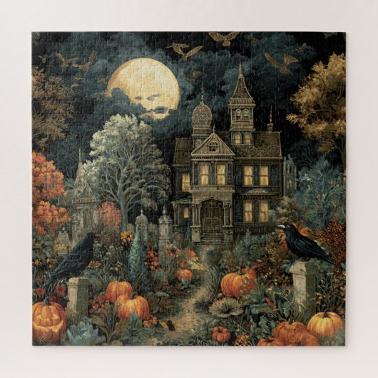 ハロウィン ビクトリア調 パズル (縦)
