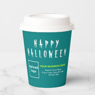 ハロウィン ビジネス ティールペーパーカップ 紙コップ