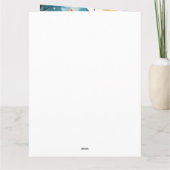 ハロウィン フィンランドのラップランド かぼちゃで怖い カード (裏面)