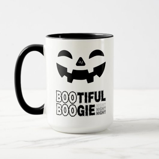 ハロウィン フェイス コンボマグ 450ml マグカップ (左)
