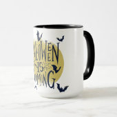 ハロウィン フェスティブ コレクション - ハロウィンが近づいている マグカップ (正面右)