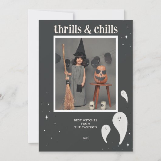 ハロウィン フォト カード (正面)