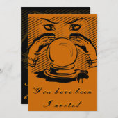 ハロウィン・フォーチュン 招待状 (正面/裏面)