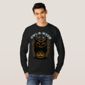 ハロウィン フクロウ Tシャツ (正面フル)