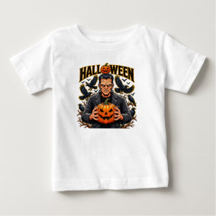 ハロウィン フランケンシュタイン モンスター ベビーTシャツ