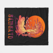 ハロウィン フリースブランケット (正面(横))