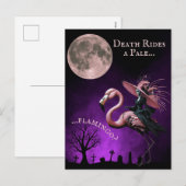 ハロウィン フルムーン 墓場の魔法使い シーズンポストカード (正面/裏面)