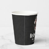 ハロウィン フローラル スカル ブライド オア ダイ ブライズシャワー 紙コップ (右)