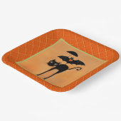 ハロウィン ブライダルシャワーの紙皿 ペーパープレート (傾斜あり)