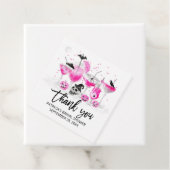 ハロウィン ブライダルシャワー 感謝祭 ホットピンクドリンク フェイバータグ (インサイチュ)