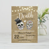 ハロウィン ブライダル シャワー ウェディング 招待状 (スタンド正面)