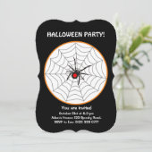 ハロウィン ブラックウィドウ スパイダー インビテーション (スタンド正面)