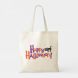 ハロウィン ブラックキャット トートバッグ