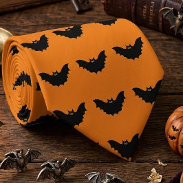 ハロウィン ブラックバット ネクタイ