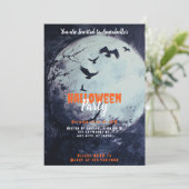 ハロウィン ブラックバード フルムーンパーティー 招待状 (スタンド正面)