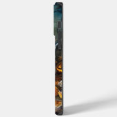 ハロウィン ブリタニースパニエル かぼちゃ 怖い Case-Mate iPhoneケース (裏面 / 左)