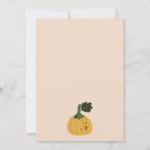 ハロウィン ブルッシュ ゴースト リトル ブー 誕生日 サンキューカード (裏面)