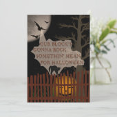 ハロウィン ブロックパーティ 招待状 (スタンド正面)