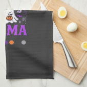 ハロウィン ブーママ マジック キッチンタオル (四つ折り)