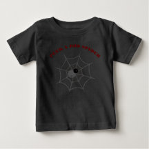 ハロウィン・ブー赤ちゃんTシャツ ブラック