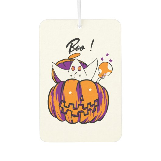 ハロウィン ブー カーエアーフレッシュナー (正面)