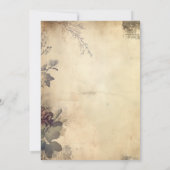 ハロウィン・ブー・デイ・バースデー・パーティー 招待状 (裏面)