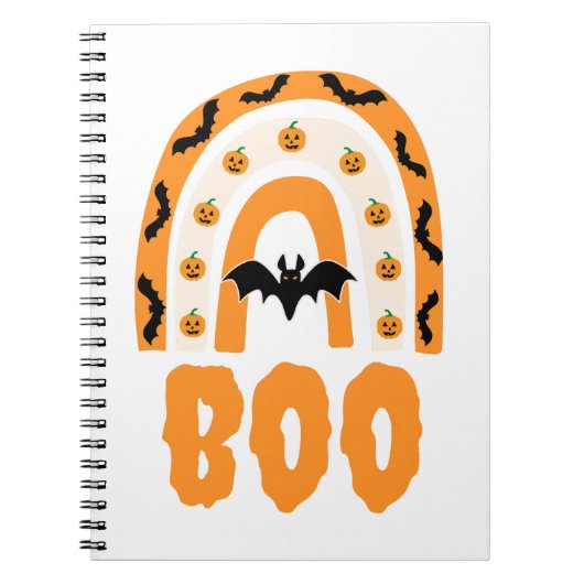 ハロウィン・ブー ノートブック (正面)