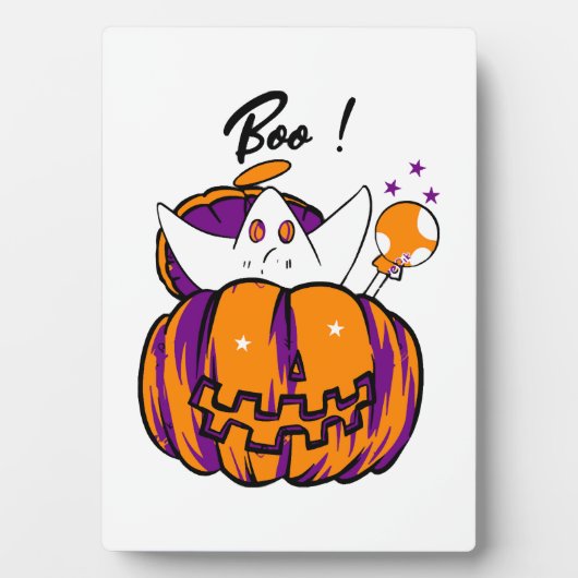 ハロウィン・ブー フォトプラーク (正面)