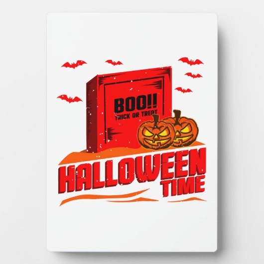 ハロウィン・ブー フォトプラーク (正面)