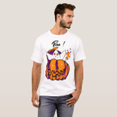 ハロウィン・ブー Tシャツ (正面フル)