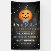 ハロウィン ベイビーシャワー おむすびちゃんがやってくる! 横断幕 (縦)