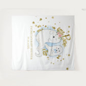 ハロウィン ベイビーシャワー 背景 リトル ブー タペストリー (正面(横))