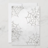 ハロウィン ベイビー誕生準備中 ベイビーシャワー 招待状 (裏面)