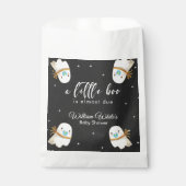 ハロウィン ベイビー ゴースト オータム ベイビー シャワー フェイバーバッグ (正面)