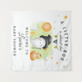 ハロウィン ベイビー シャワー ウェルカム サイン タペストリー (正面(横))