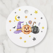 ハロウィン ベイビー シャワー フェイバータグ (裏面)