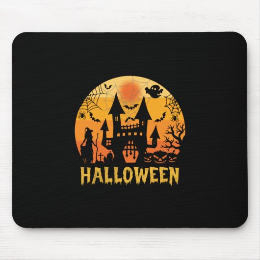 ハロウィン ベストハロウィン誕生日 マウスパッド (正面)