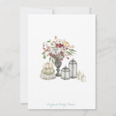 ハロウィン ベビーシャワーの招待状 招待状 (裏面)