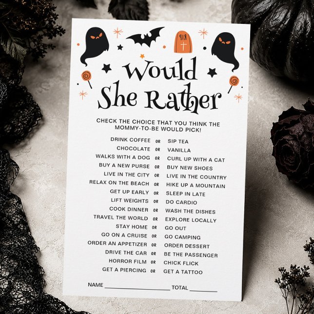 ハロウィン・ベビーシャワーゲーム「どっちがいい？」 (クリエイターアップロード済み)