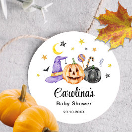 ハロウィン ベビーシャワーステッカー ラウンドシール