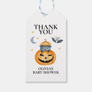 ハロウィン ベビーシャワー ジャックオーランタン パンプキン 記念品 ギフトタグ