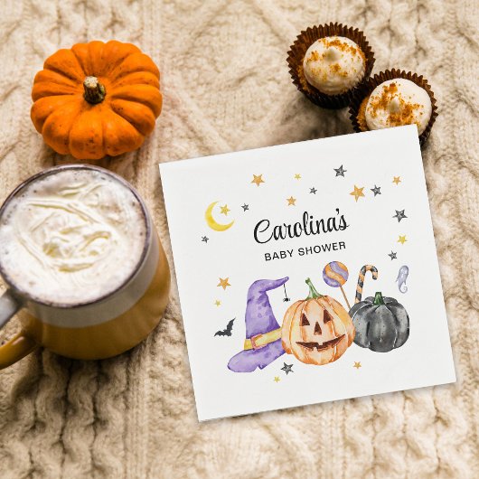 ハロウィン ベビーシャワー スタンダードカクテルナプキン