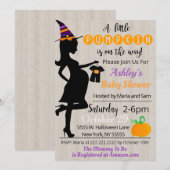 ハロウィン ベビーシャワー パーティー 招待状 (正面/裏面)