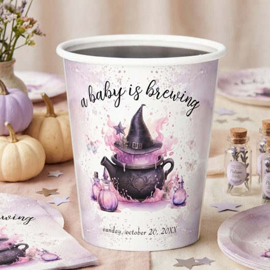 ハロウィン ベビーシャワー ピンク 赤ちゃんお披露目パーティー 紙コップ