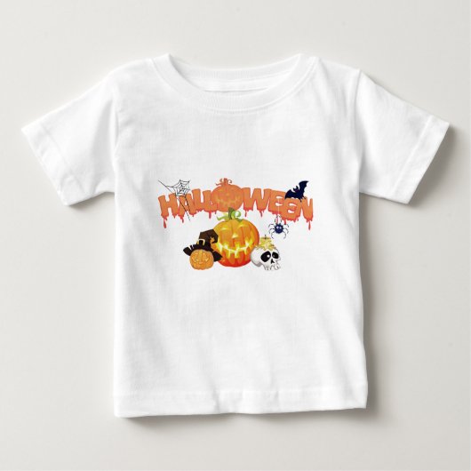ハロウィン ベビーTシャツ (正面)